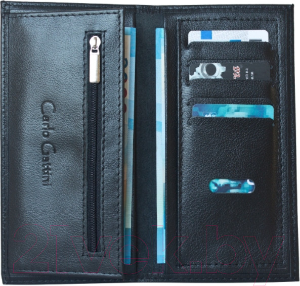 Изображение товара Портмоне Carlo Gattini Classico Arciano 7702-01 (черный)