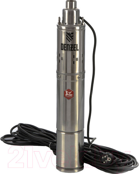 Изображение товара Скважинный насос Denzel DWS-3-75 / 97250