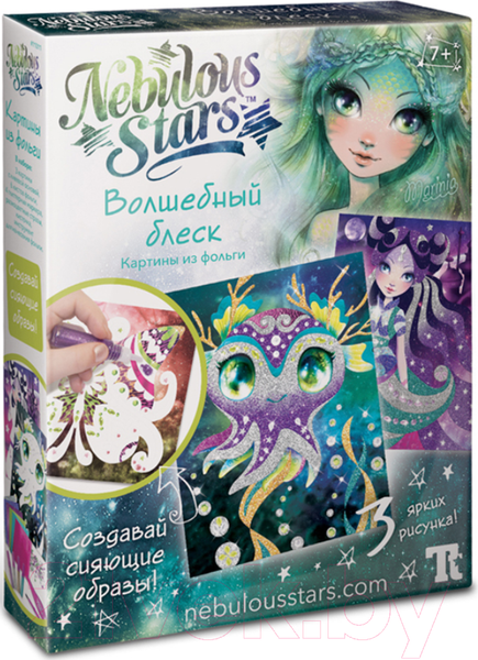 Изображение товара Набор для творчества Nebulous Stars Аппликация. Волшебный блеск / 11011