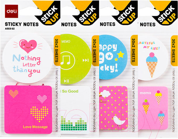 Изображение товара Блок для записей Deli А55302 (60л)