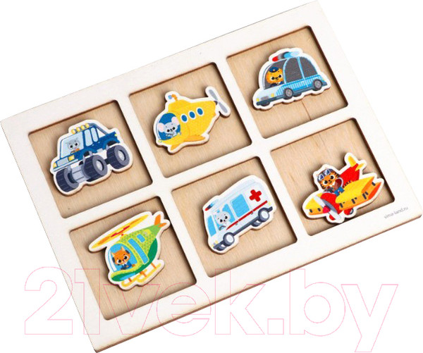 Изображение товара Развивающая игра Лесная мастерская Транспорт. Тренажер памяти / 5698330