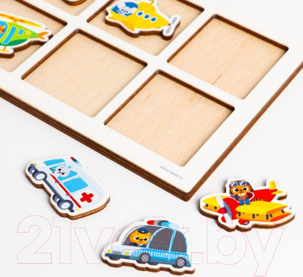 Изображение товара Развивающая игра Лесная мастерская Транспорт. Тренажер памяти / 5698330