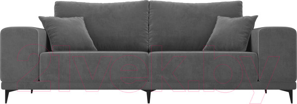 Изображение товара Диван Лига Диванов Льюес 275 / 108597 (велюр, серый)