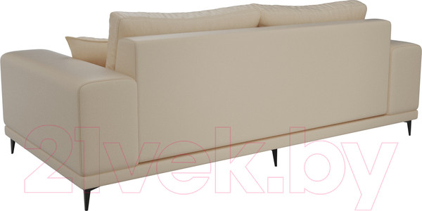 Изображение товара Диван Лига Диванов Льюес 275 / 108612 (экокожа, бежевый)