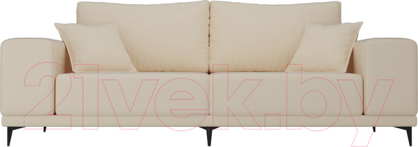 Изображение товара Диван Лига Диванов Льюес 275 / 108612 (экокожа, бежевый)