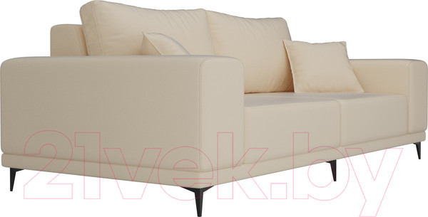 Изображение товара Диван Лига Диванов Льюес 275 / 108612 (экокожа, бежевый)