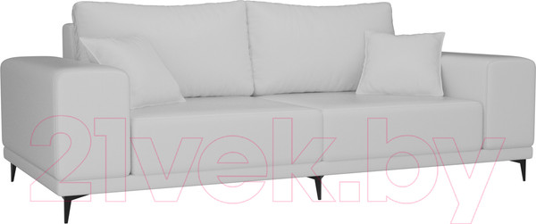 Изображение товара Диван Лига Диванов Льюес 275 / 108613 (экокожа, белый)