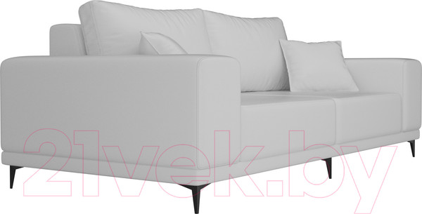 Изображение товара Диван Лига Диванов Льюес 275 / 108613 (экокожа, белый)