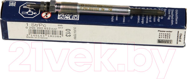 Изображение товара Свеча накаливания для авто Bosch 0250202032