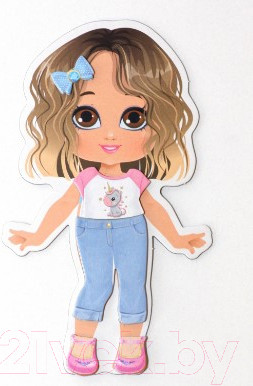 Изображение товара Развивающий игровой набор Десятое королевство Магнитные истории. Одевашки Ксюша / 04094