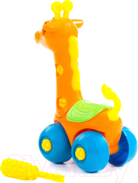 Изображение товара Игрушка-конструктор Полесье Жираф / 83531 (22эл)