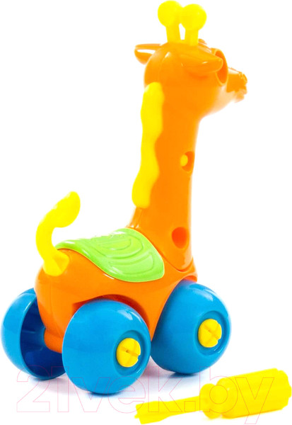 Изображение товара Игрушка-конструктор Полесье Жираф / 83531 (22эл)