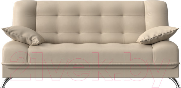 Изображение товара Диван Mio Tesoro Пальма 498 (экокожа, бежевый)