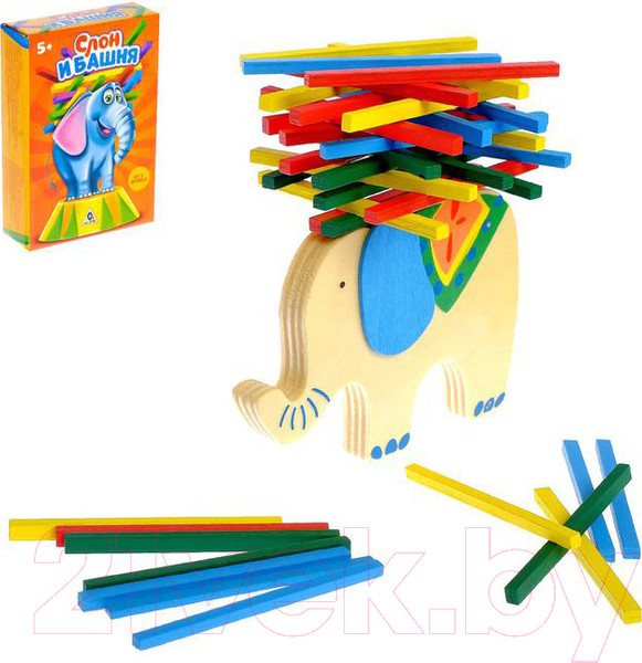 Изображение товара Настольная игра Лас Играс Слон и башня / 3515500