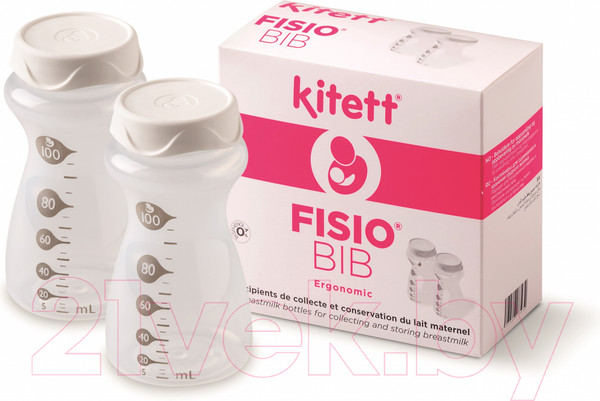 Изображение товара Набор контейнеров для хранения молока Kitett Fisio Bib / FIBIBN-E