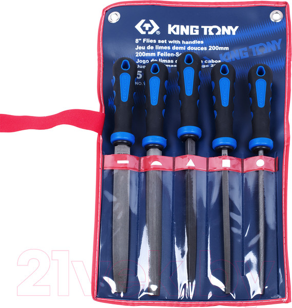 Изображение товара Набор напильников King TONY 1005GQ
