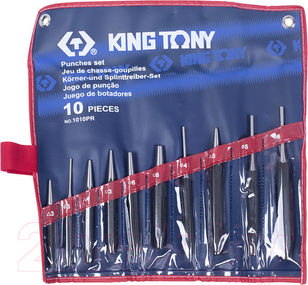 Изображение товара Набор выколоток King TONY 1010PR