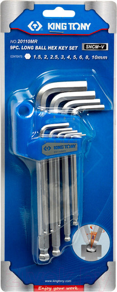 Изображение товара Набор ключей King TONY 20110MR