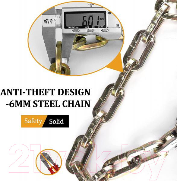 Изображение товара Велозамок RockBros LCXR0100