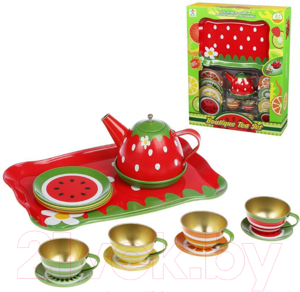 Изображение товара Набор игрушечной посуды Наша игрушка Клубничка / 966-1