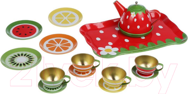 Изображение товара Набор игрушечной посуды Наша игрушка Клубничка / 966-1