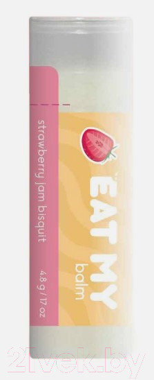 Изображение товара Бальзам для губ Eat My Бисквит с клубничным джемом