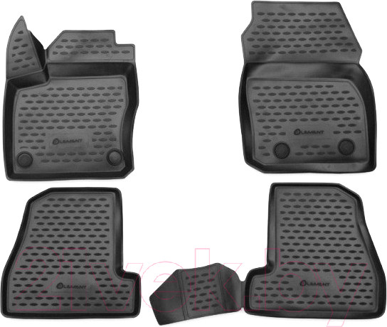 Изображение товара Комплект ковриков для авто ELEMENT для Ford Focus 3 / CARFRD00031K (4шт)