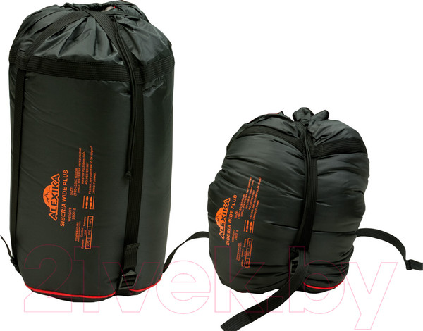 Изображение товара Спальный мешок Alexika Siberia Wide Transformer Левый / 9255.01072 (оливковый)