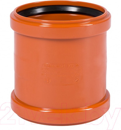 Изображение товара Муфта наружной канализации Ostendorf ДУ 160 двойная / 222510