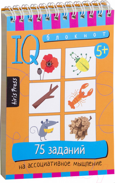 Изображение товара Развивающая книга Айрис-пресс Умный блокнот. Ассоциативное мышление / AP-25762