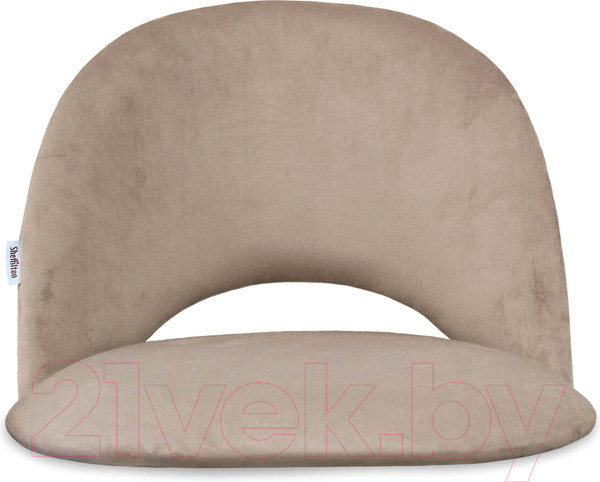 Изображение товара Стул барный Sheffilton SHT-ST34-1/S80-1 (латте/прозрачный лак/черный)