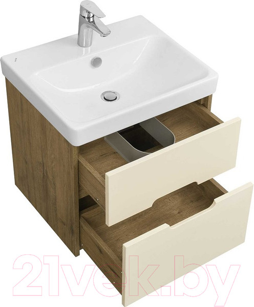 Изображение товара Тумба с умывальником Акватон Оливия 55 (1A2542K0OLVG0)