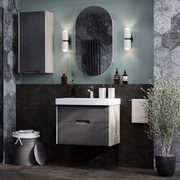 Изображение товара Тумба с умывальником Акватон Оливия 70 (1A2543K0OLUG0)