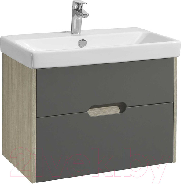 Изображение товара Тумба с умывальником Акватон Оливия 70 (1A2543K0OLUG0)