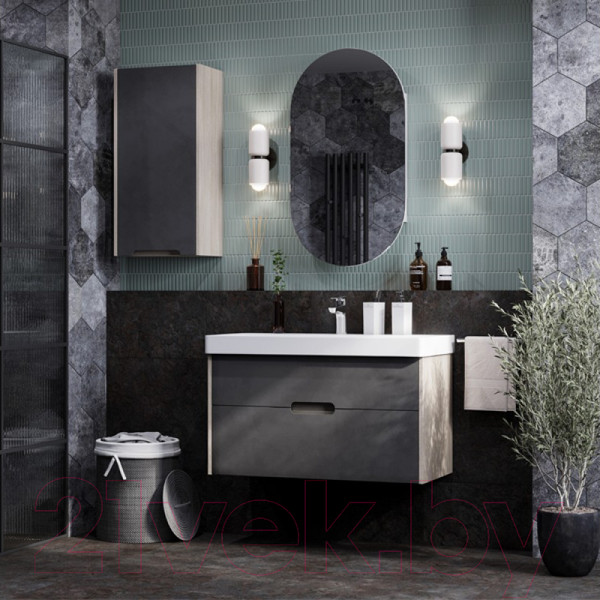 Изображение товара Тумба с умывальником Акватон Оливия 90 (1A2544K0OLUG0)