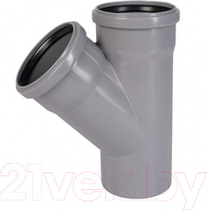 Изображение товара Тройник внутренней канализации Ostendorf Ду 75x75х45° / 113210