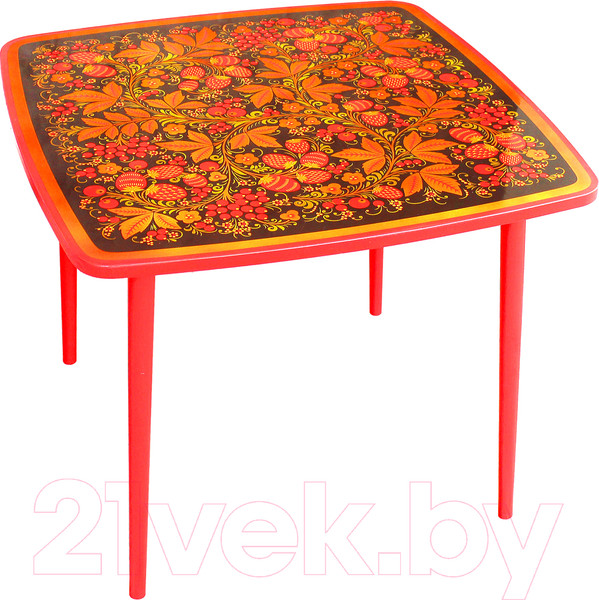 Изображение товара Стол детский Хохломская Роспись Осень. Ягода/Цветок 7228