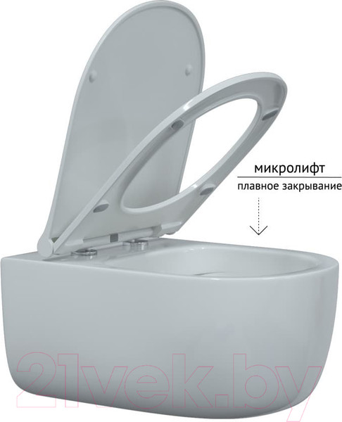 Изображение товара Унитаз подвесной Bocchi V-Tondo 1416-001-0129 + A0336-001