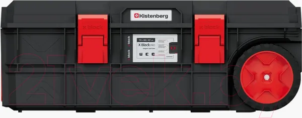 Изображение товара Ящик для инструментов Kistenberg X-Wagon Pro X-Block / KXB8040W-S411 (черный)