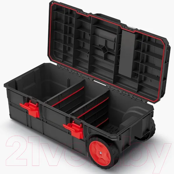Изображение товара Ящик для инструментов Kistenberg X-Wagon Pro X-Block / KXB8040W-S411 (черный)