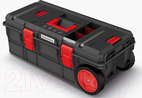 Изображение товара Ящик для инструментов Kistenberg X-Wagon Pro X-Block / KXB8040W-S411 (черный)