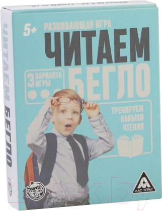 Изображение товара Развивающие карточки Лас Играс Читаем бегло / 2920293