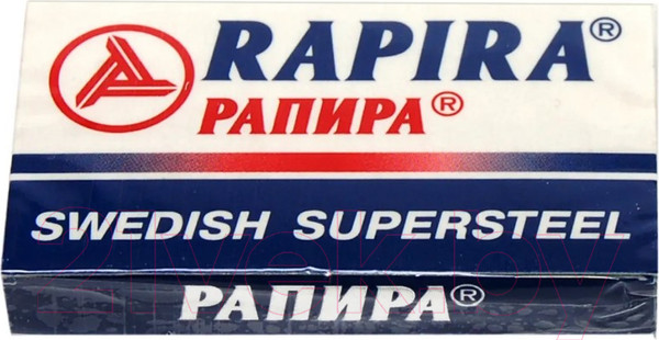 Изображение товара Бритвенный станок Rapira Суперсталь + лезвия (5шт)