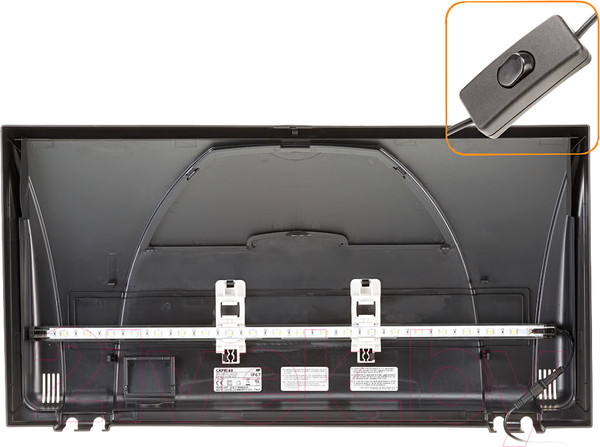 Изображение товара Аквариум Ferplast Capri 50 Led / 65015117 (40л, черный)