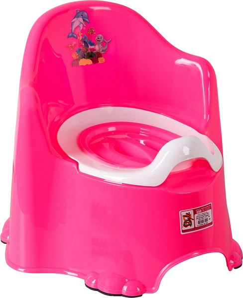 Изображение товара Детский горшок Dunya Комфорт (розовый/малиновый)
