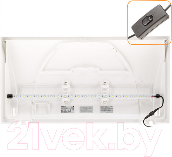 Изображение товара Аквариум Ferplast Capri 60 Led / 65016111 (60л, белый)