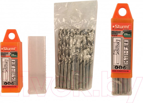 Изображение товара Набор сверл Sturm! 1055-04-5S-SS10