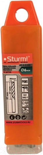 Изображение товара Набор сверл Sturm! 1055-04-6S-SS10