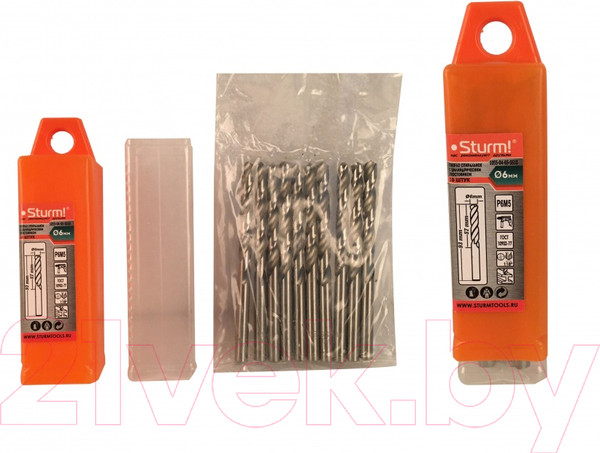 Изображение товара Набор сверл Sturm! 1055-04-6S-SS10