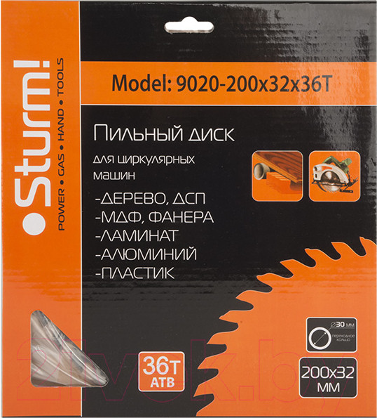 Изображение товара Пильный диск Sturm! 9020-200-32-36T